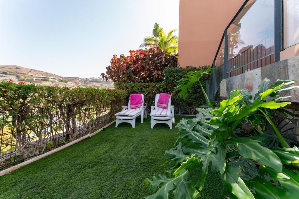 Villa Mit Pool Los Lagos 16 Salobre  Buitenkant foto