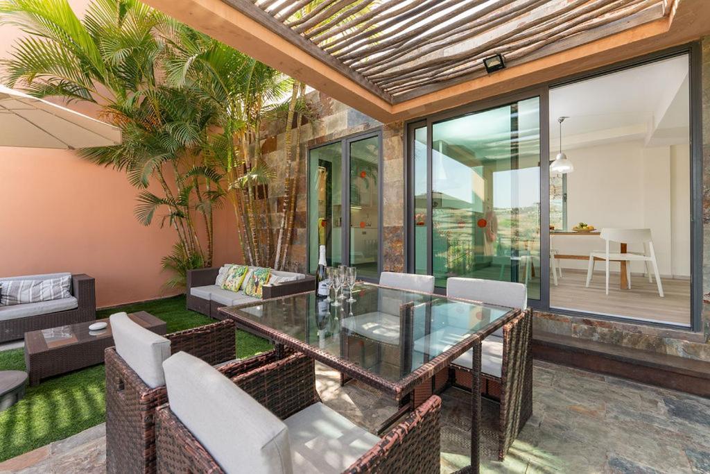 Villa Mit Pool Los Lagos 16 Salobre  Buitenkant foto