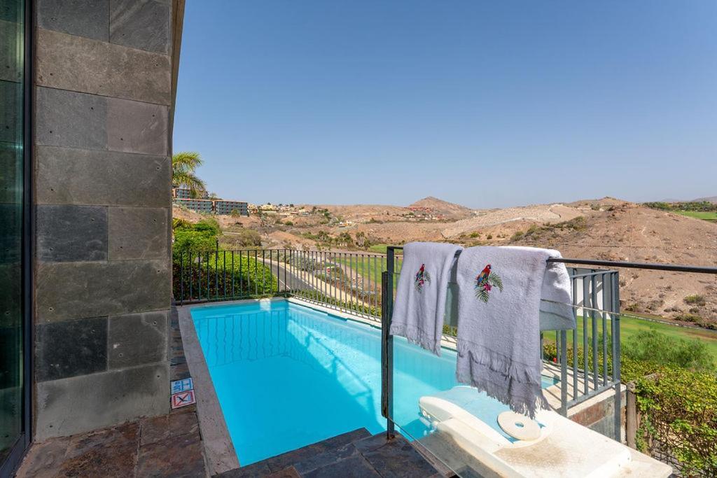 Villa Mit Pool Los Lagos 16 Salobre  Buitenkant foto