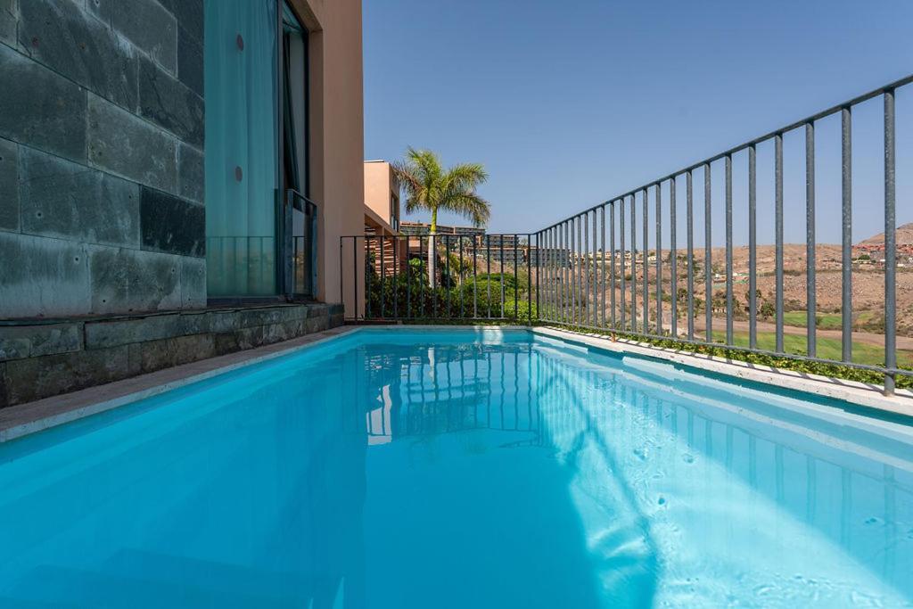 Villa Mit Pool Los Lagos 16 Salobre  Buitenkant foto