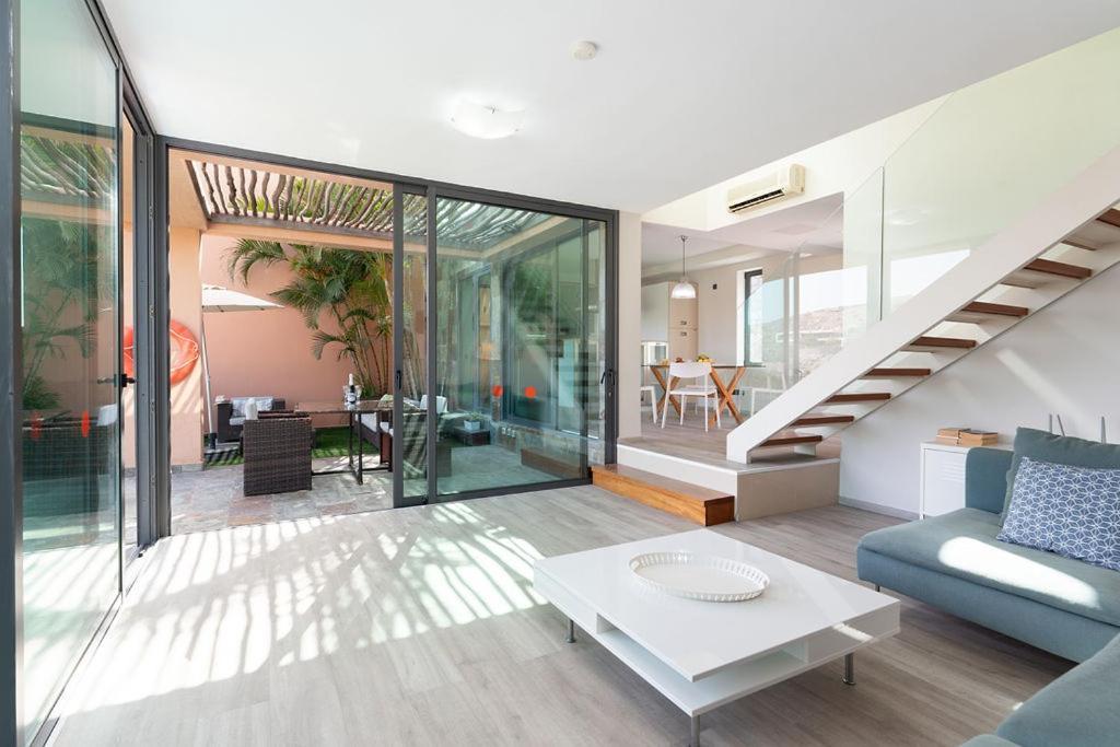 Villa Mit Pool Los Lagos 16 Salobre  Buitenkant foto